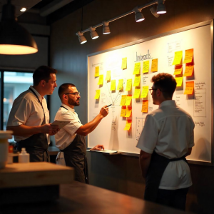 ´Design Thinking para pequeños negocios: empatía, definición, ideación, prototipado y testeo.